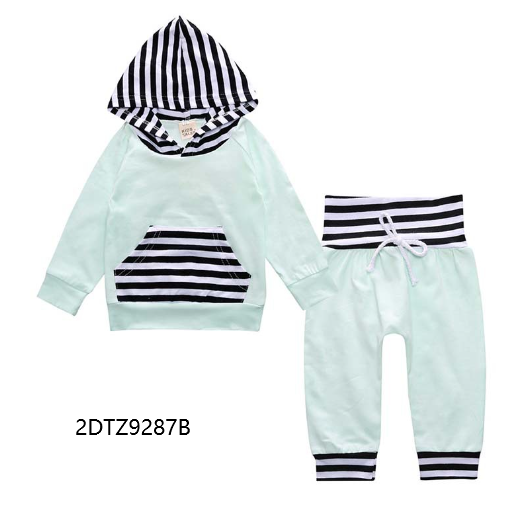 Spring Autumn Long Sleeve T-Shirt Baby Outfit Set
