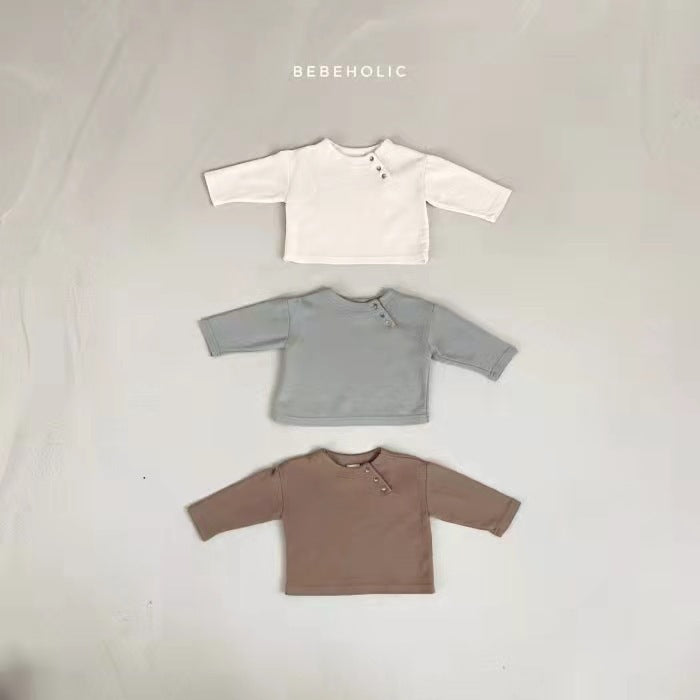 Korean Style Baby Long Sleeve Cotton T-Shirt