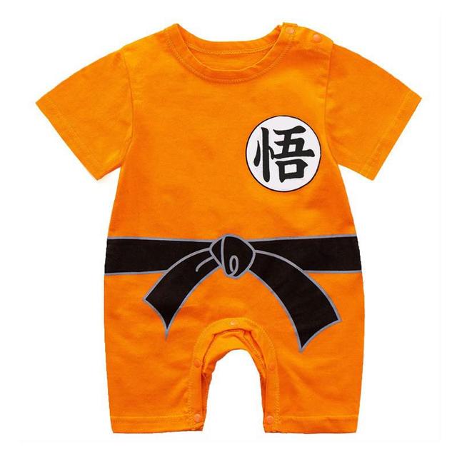 Cute Cartoon Printed Short Sleeve Baby Bodysuits