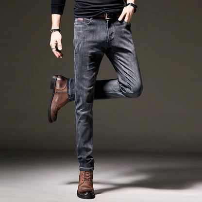 Slim Fit Men's Jeans for Small Feet