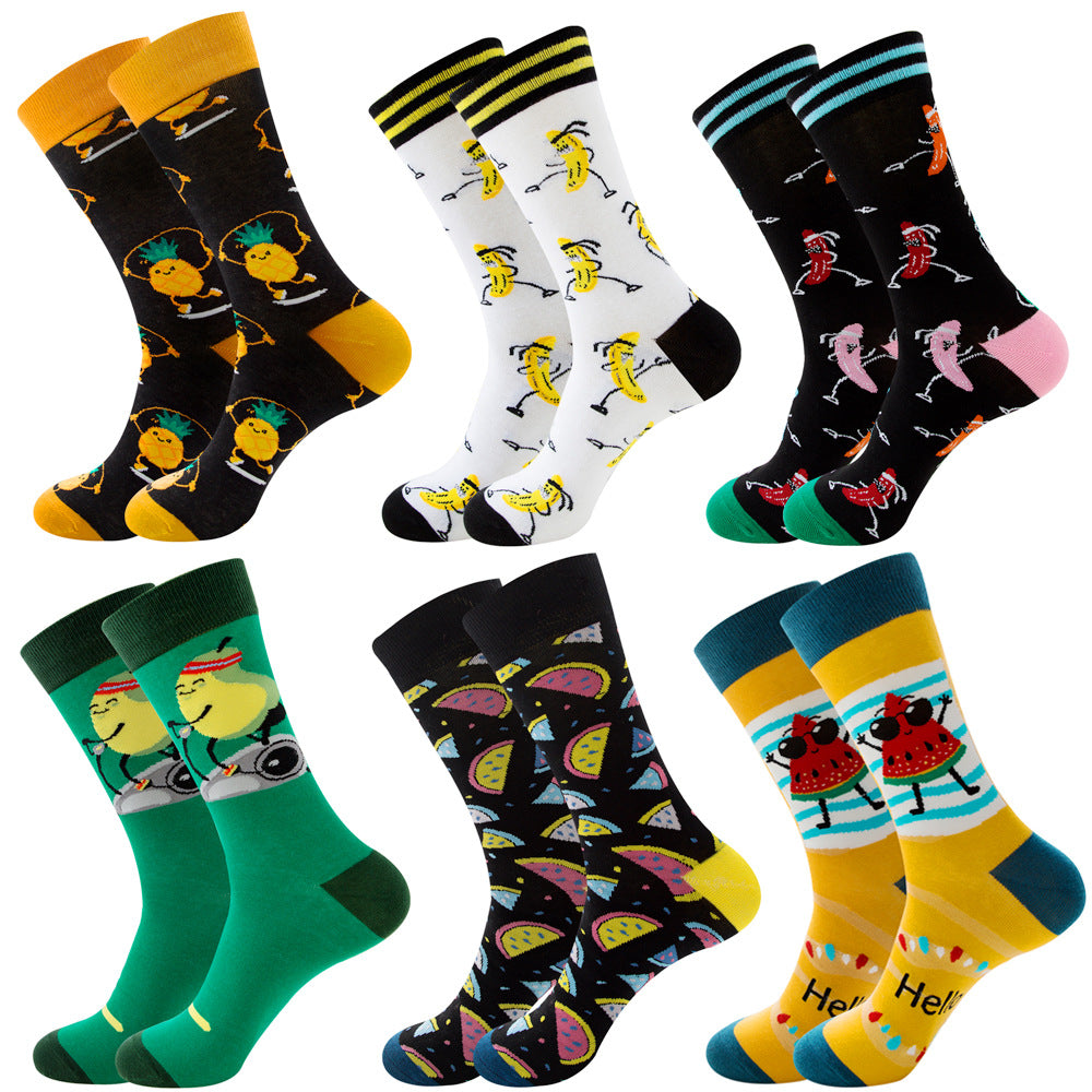 Men's Cotton Dress and Casual Socks Collection