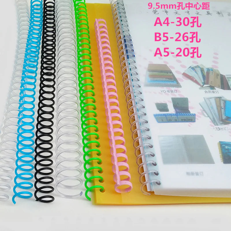 30-Hole Spiral Binding Rings for A4/A5 Notebooks