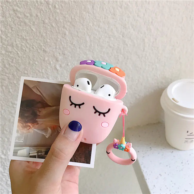 Unicorn AirPods Silicone Case for Apple Wireless Earbuds