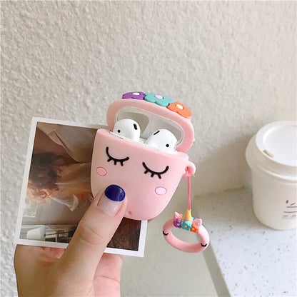 Unicorn AirPods Silicone Case for Apple Wireless Earbuds