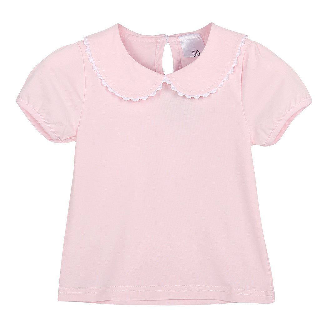 Cross-Border Children's Wholesale T-Shirts for Girls