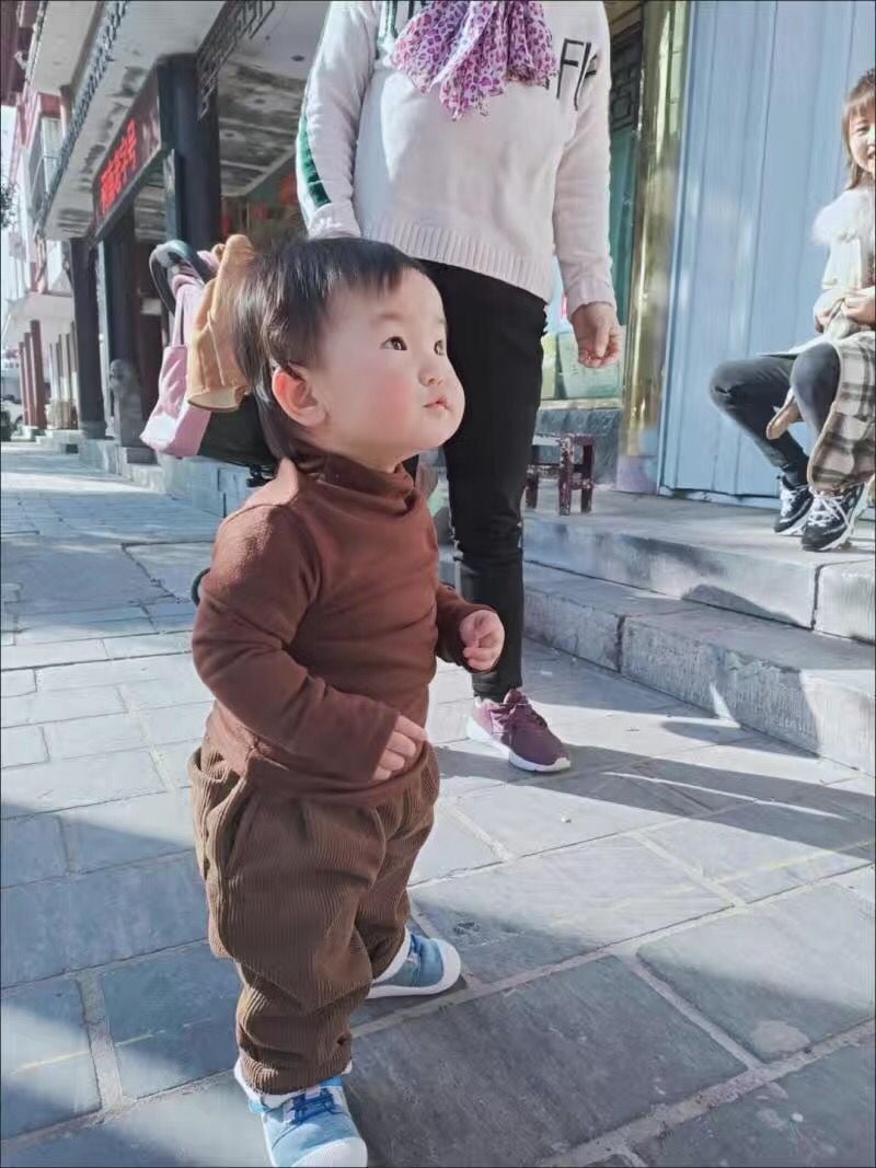 Autumn Winter Long Sleeve T-shirts for Kids and Cashmere Tops