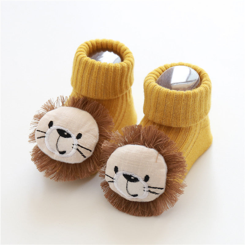 Baby Floor Socks, Infant Walking Socks, Newborn Crew Socks