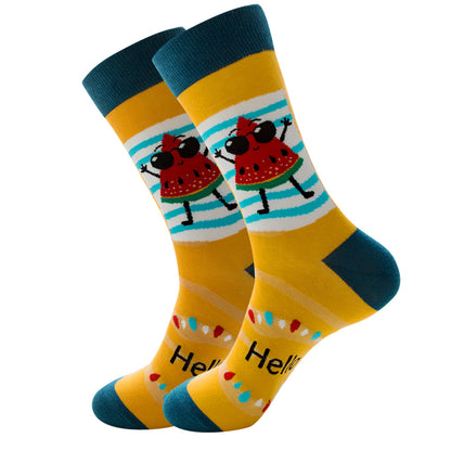 Men's Cotton Dress and Casual Socks Collection