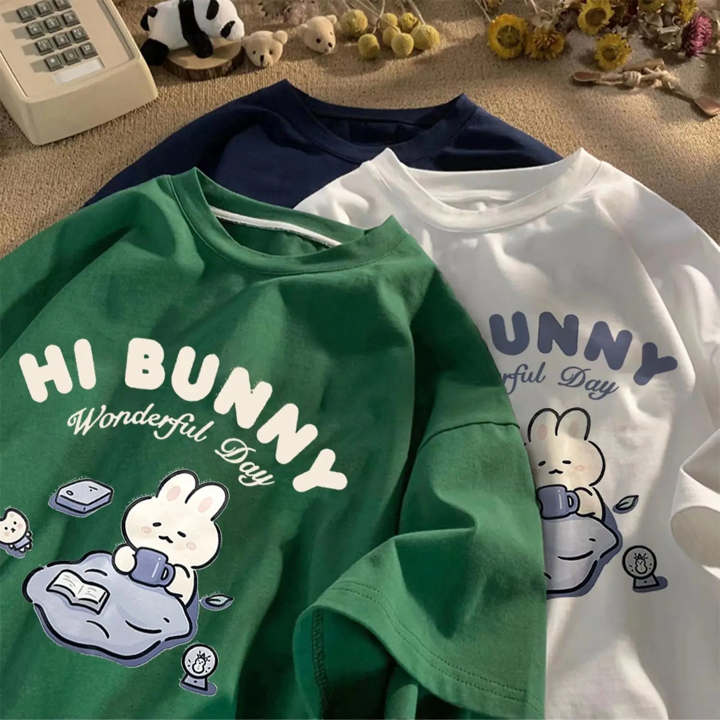 2023 Trendy Short Sleeve Women's Cotton T-shirts