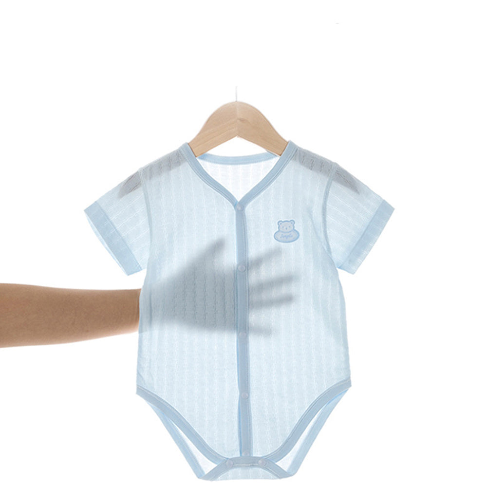 Summer Short Sleeve Newborn Bodysuits for Kids