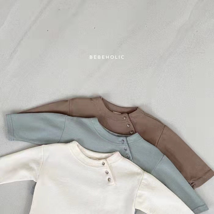 Korean Style Baby Long Sleeve Cotton T-Shirt