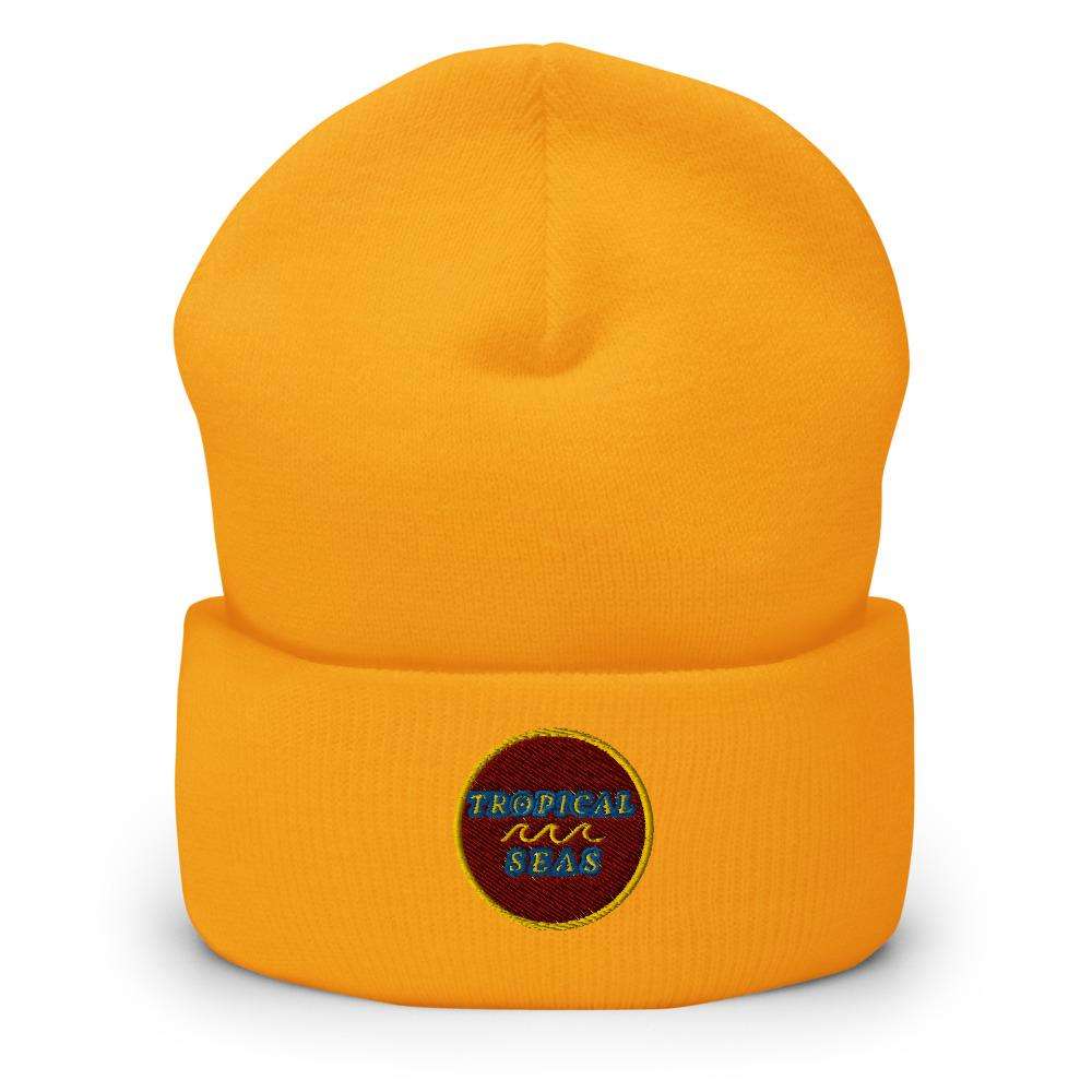 Tropical Maroon Beanie