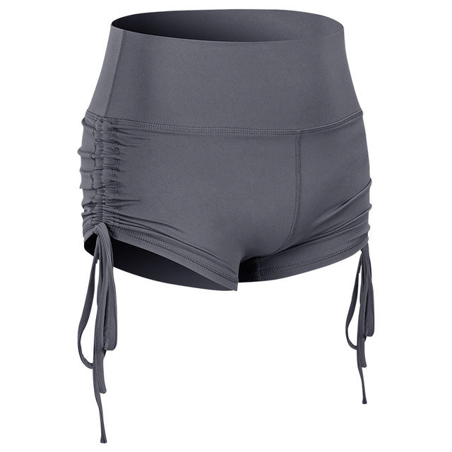 Women's Shorts and Hot Pants with Side Drawstring