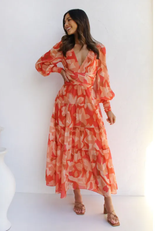 Swing V-Neck Dress