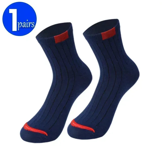 Men's Bamboo Fiber Sports Socks, Breathable & Odor-Free