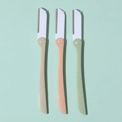3 PCS Portable Foldable Eyebrow Razors for Women