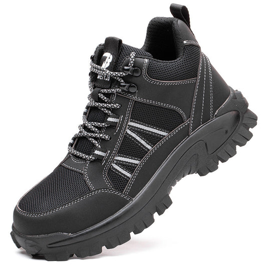 Steel Toe Work Boots for Men and Women, Lightweight & Breathable