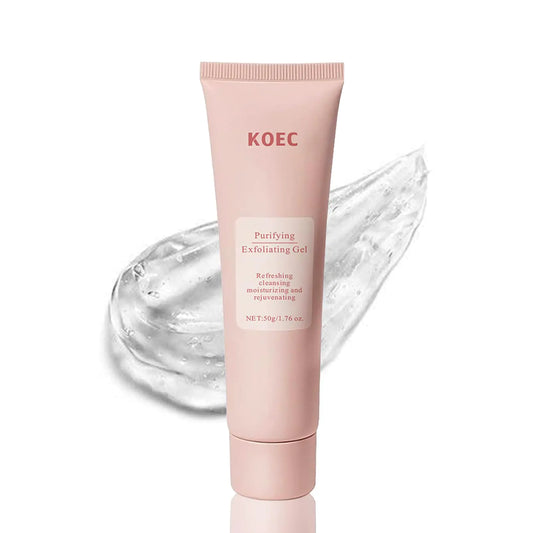 Exfoliating Face Scrub Purifying Exfoliating Gel Face Exfoliator Facial Scrubs Body & Facial Exfoliating Scrub Gentle Facial Exfoliator Cleanser for All Skin Types Cleans Dirt & Oils (1 PCS)