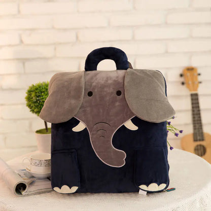 Cartoon Car Air Conditioning Blanket with Plush Pillows