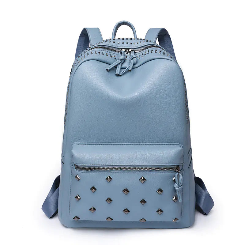 Women's Designer Anti-Splash PU Leather Backpacks