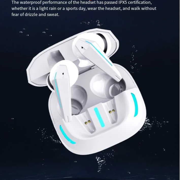 IPX5 Waterproof True Wireless Earbuds with HiFi Sound