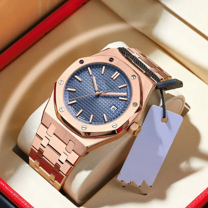 Luminous Waterproof Business Watch