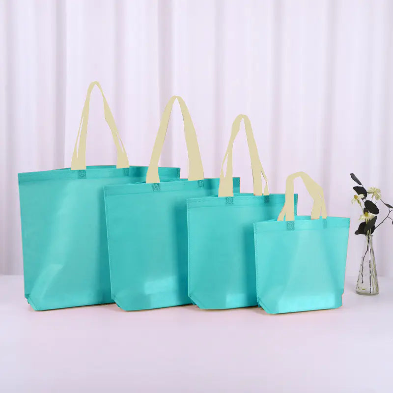 Custom Non-Woven Fabric Tote Bags for Gifts and Shopping