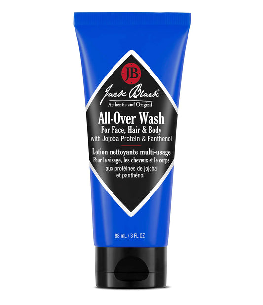 Jack Black All Over Wash for Face Hair & Body - Mens Body Wash 3 in 1 Mens 3 in 1 Body Wash and Shampoo Mens Face Wash Mens Shampoo Jack Black Body Wash and Face Cleanser for Men Gifts for Men