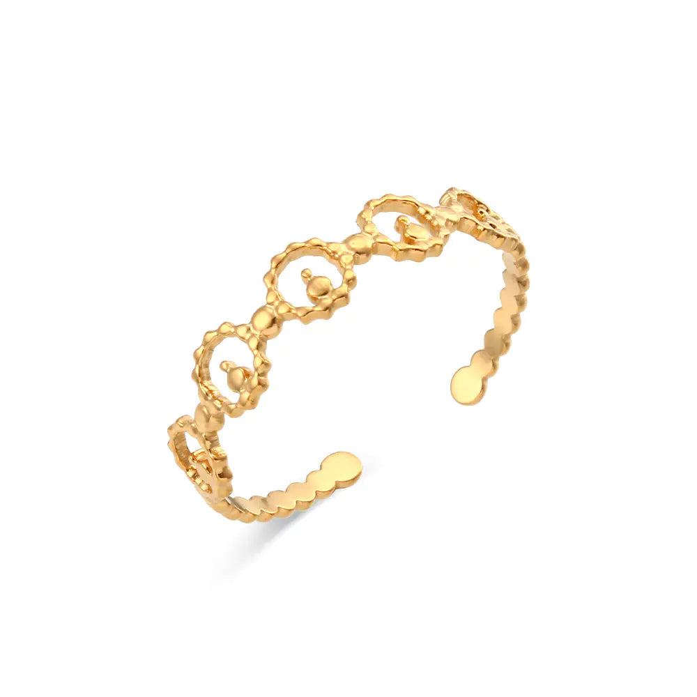 Niche Woven Stainless Steel Ring