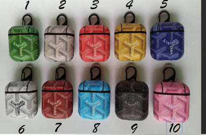 Goyard Protective Case for AirPods Wireless Earbuds