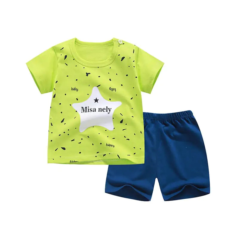 Pure Cotton Korean Baby T-shirts for Boys and Girls