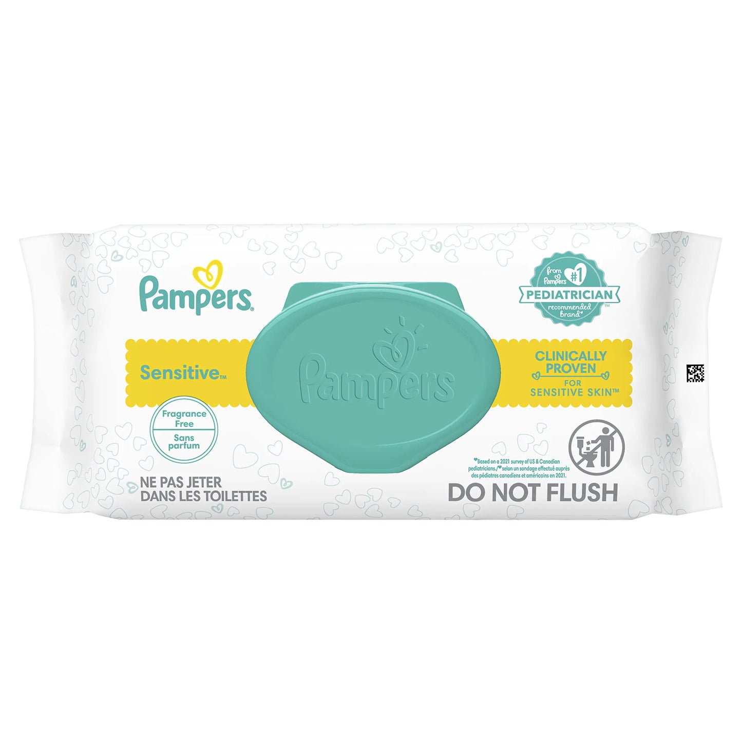 Pampers Baby Wipes Sensitive 1X 56 Count