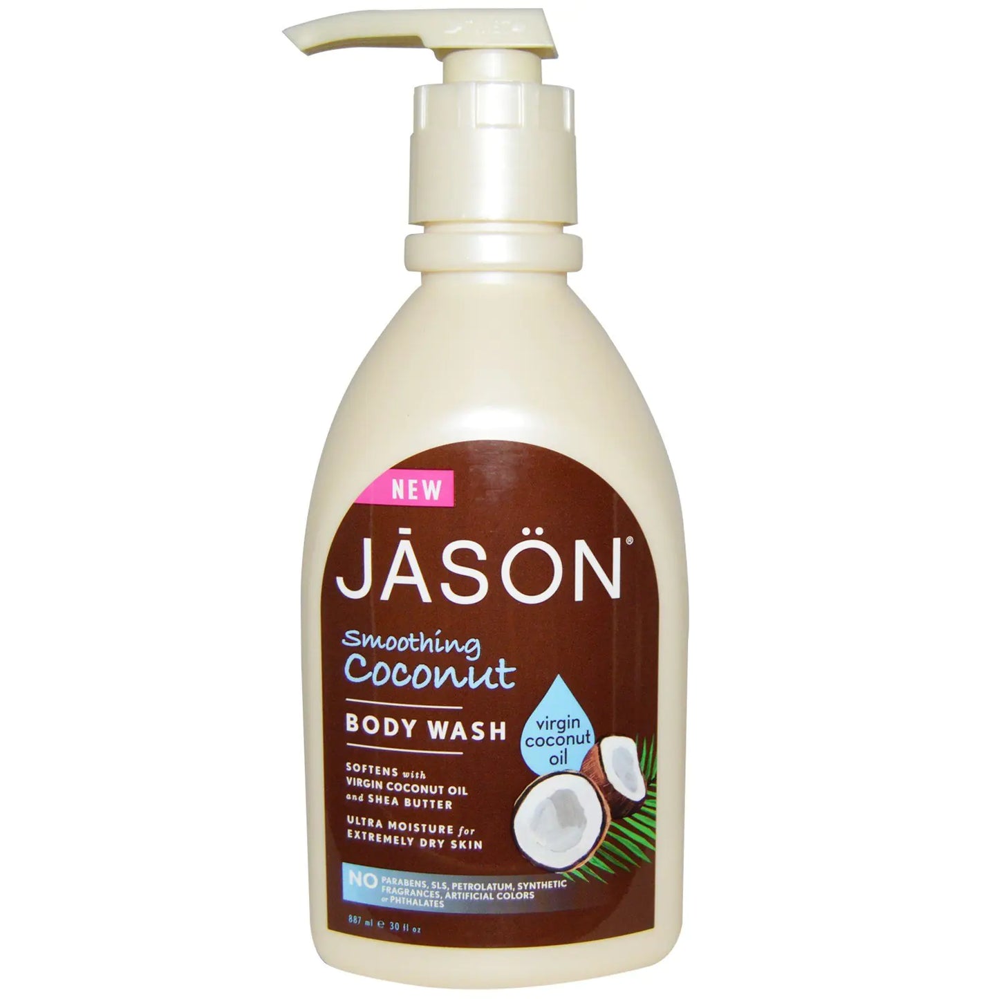 JASON Smoothing Body Wash oz Coconut 30 Ounce