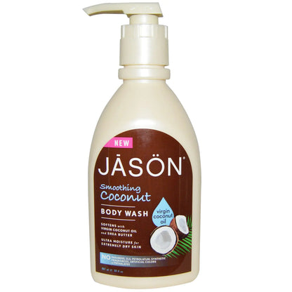 JASON Smoothing Body Wash oz Coconut 30 Ounce