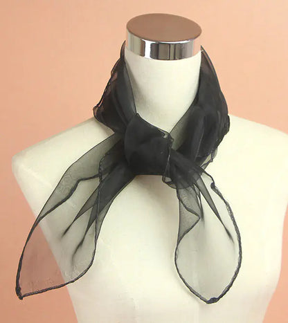 6 Color Dance Performance Silk Scarves for Kids