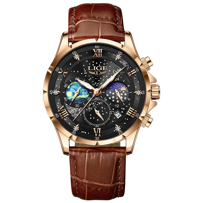 Quartz Waterproof Business Watch