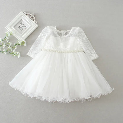 Long Sleeve Baby Wedding Dress