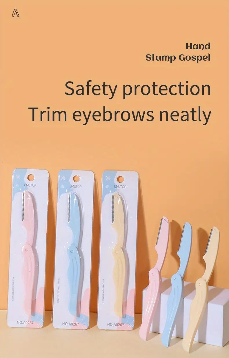 Eyebrow Razors and Trimmer for Easy Facial Hair Removal