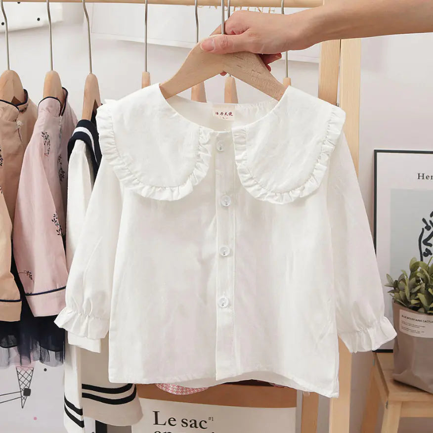 Baby Girl's Long Sleeve Spring Shirt