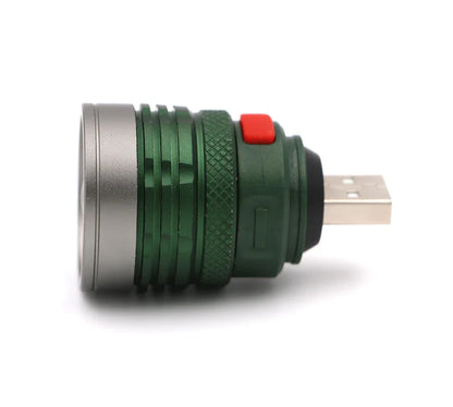 LED Lighting USB Rechargeable Portable Flashlight