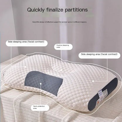 Antibacterial Neck Support Pillows for Sleep (Pair)