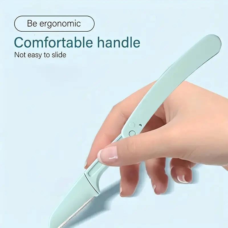 3 Pcs Folding Eyebrow Razors for Hair Removal