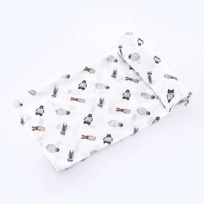 Bamboo Cotton Newborn Blankets and Swaddling Towels