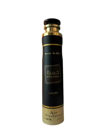 Khamrah Air Freshener 300mL By Lattafa Perfumes Spray Home Arabian Fragrance 10.14 Ounce (Pack of 1) Black