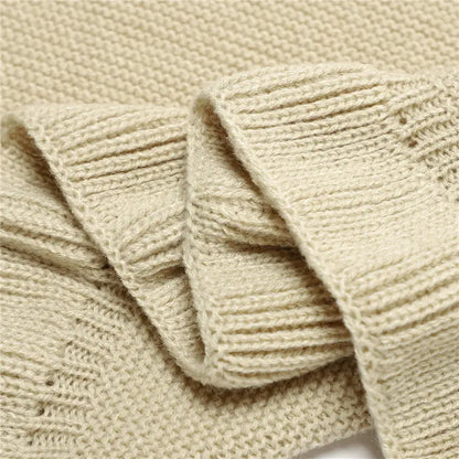 Knitted Baby Blankets for Newborns and Toddlers
