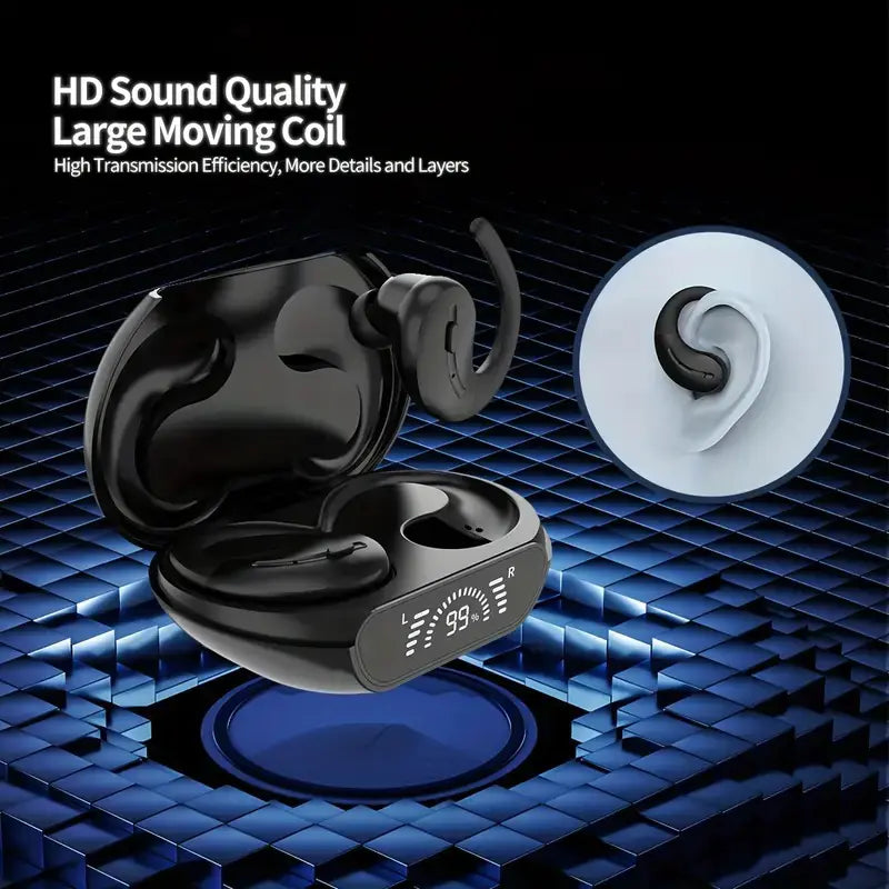 A8 Wireless Earbuds - TWS BT5.1 with LED Display