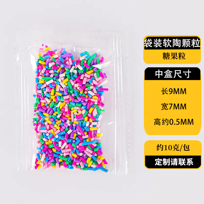 DIY Soft Clay Crystal Slime Fillers for Phone Cases