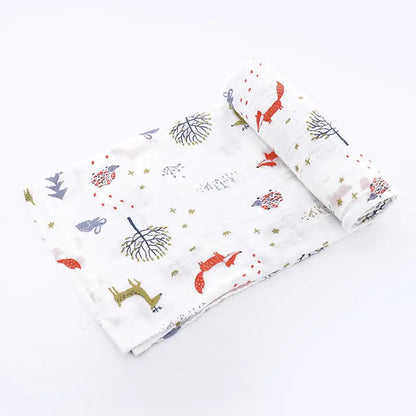 Bamboo Cotton Newborn Blankets and Swaddling Towels
